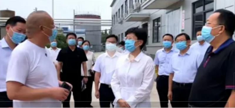 焦作市委書記葛巧紅一行蒞臨旭瑞集團(tuán)參觀調(diào)研！