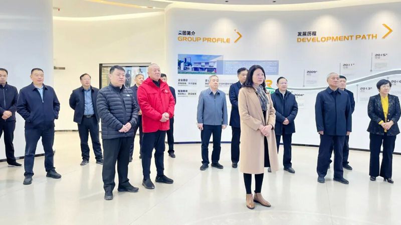 河南省政協(xié)副主席霍金花一行蒞臨旭瑞集團參觀調(diào)研！